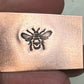 Bee heart stamp