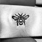 Bee heart stamp