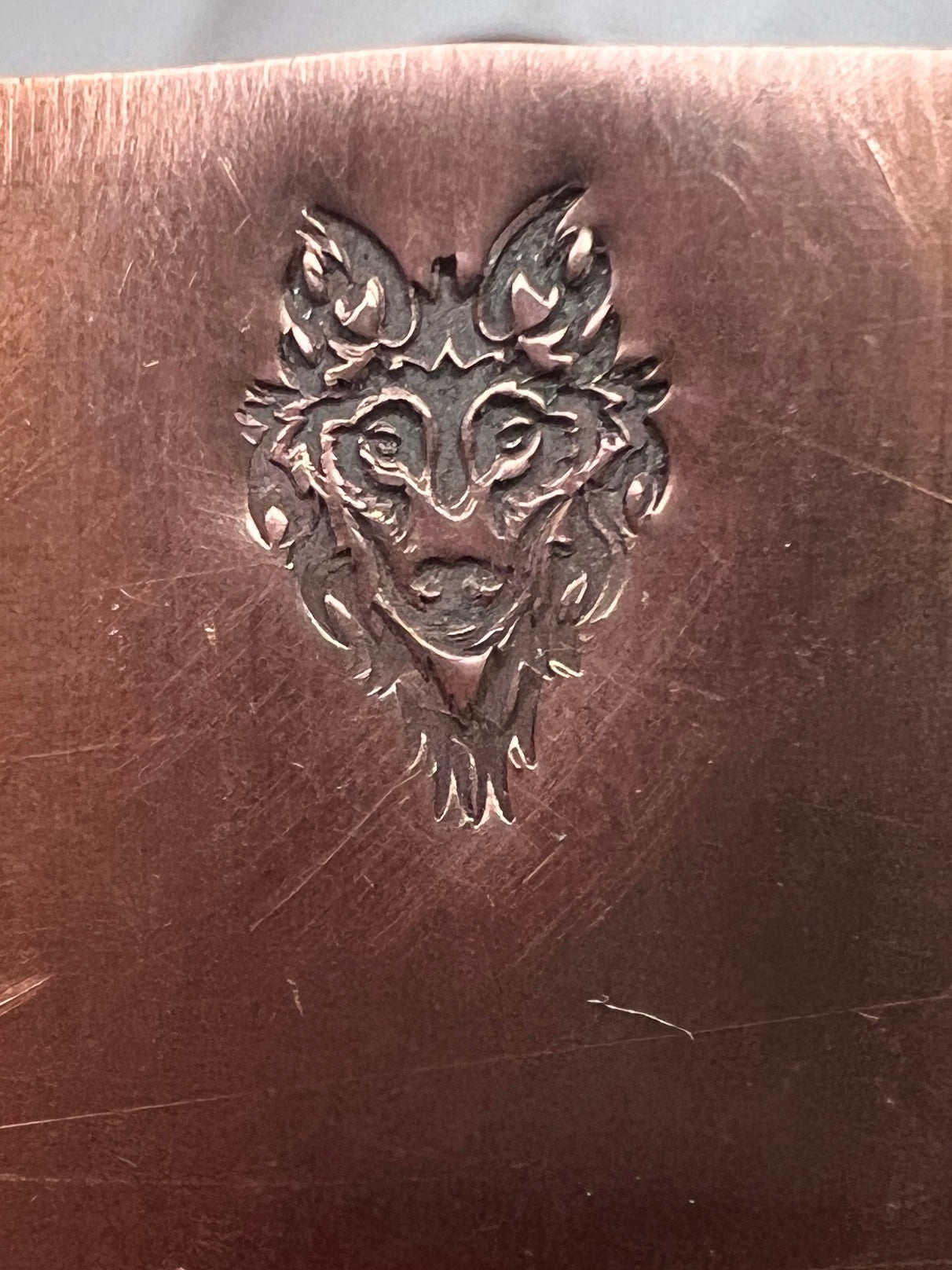 Wolf stamp