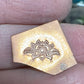 Engraved flower stamp