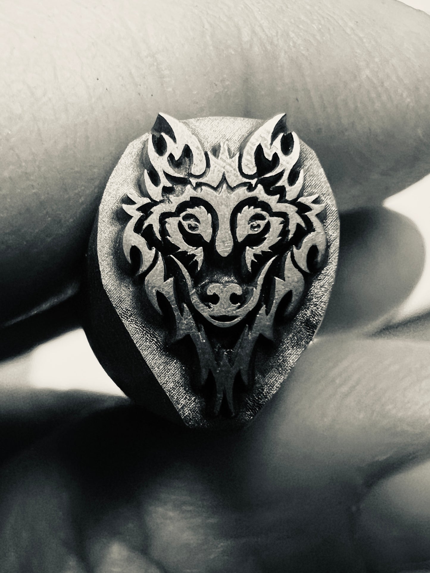 Wolf stamp