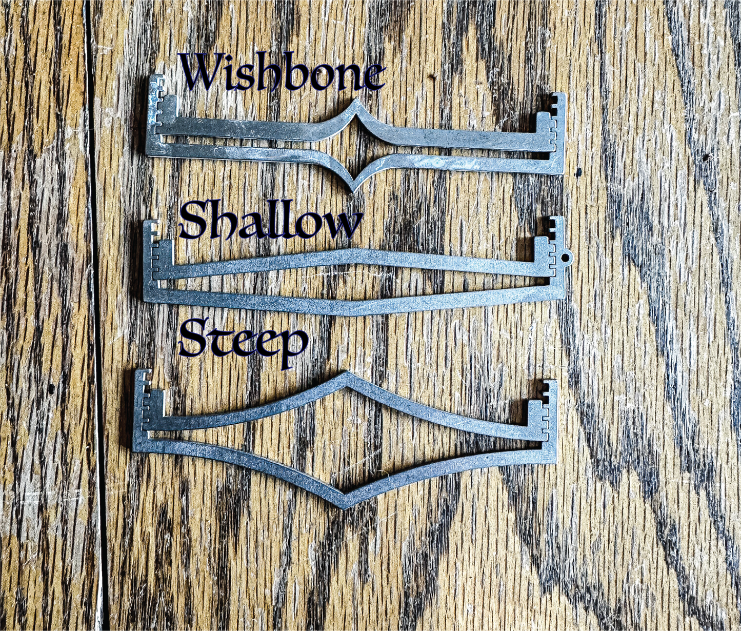 Wishbone Ring Band Soldering Stencils