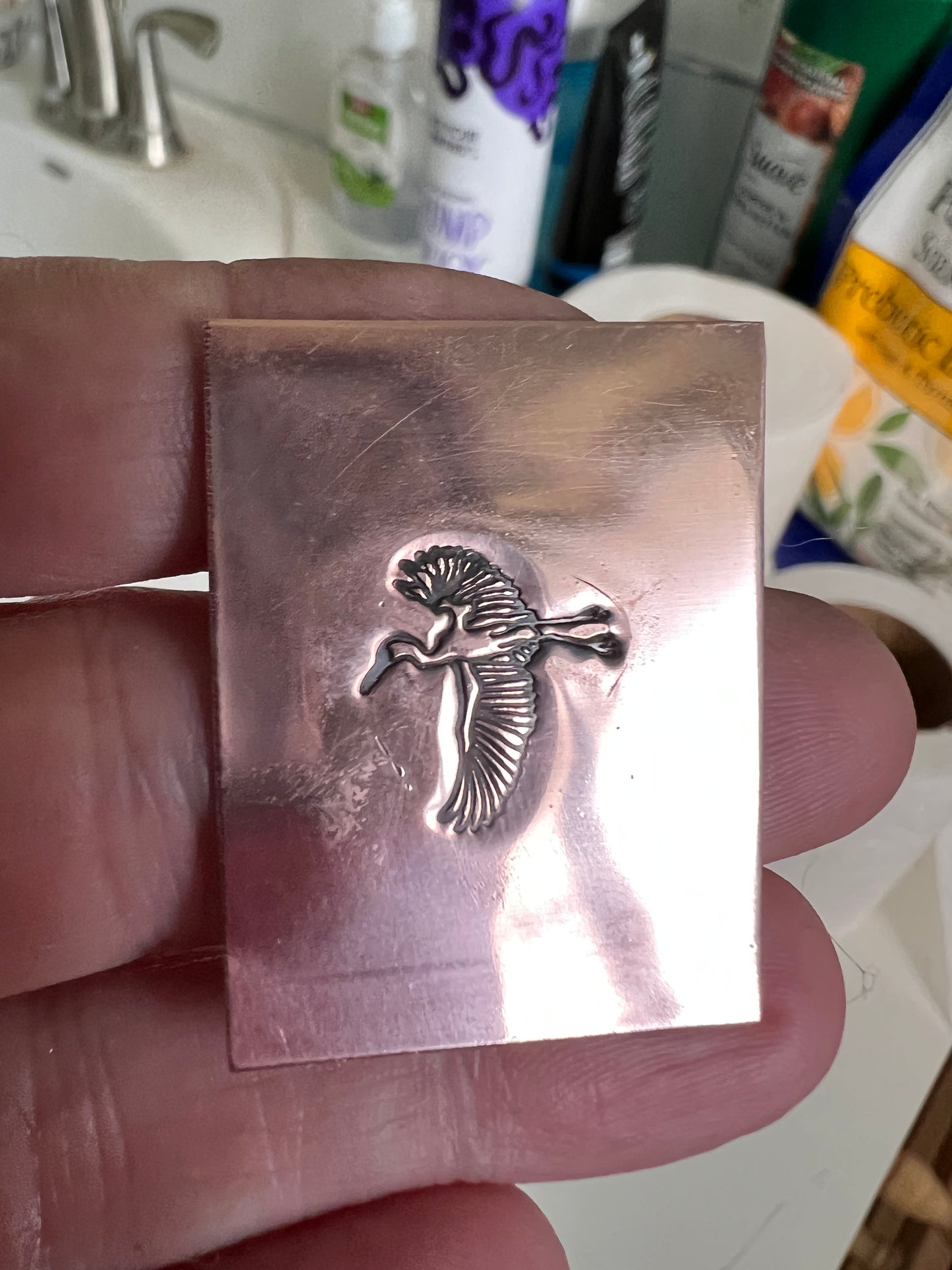 Crane stamp