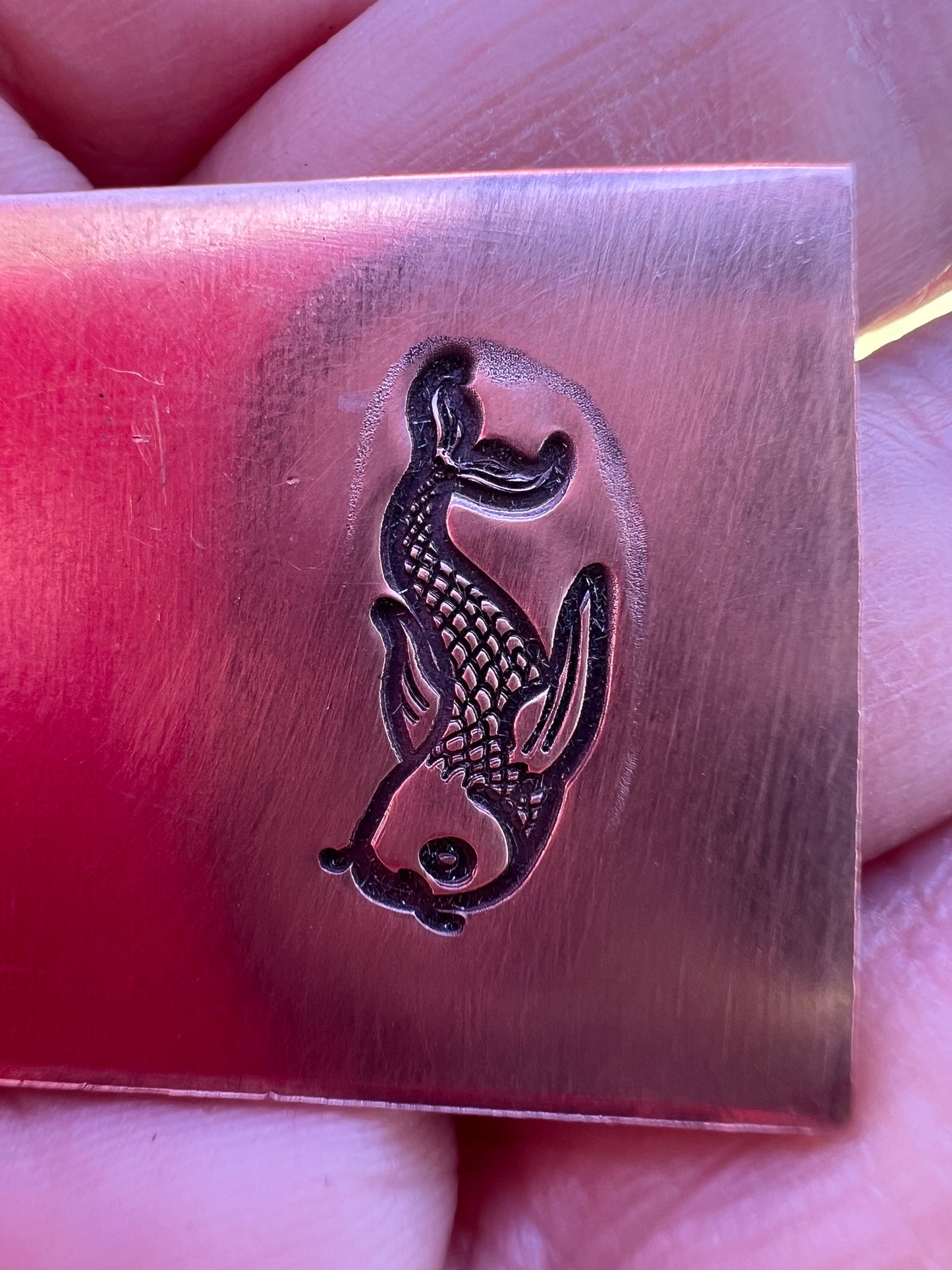 Koi fish stamp