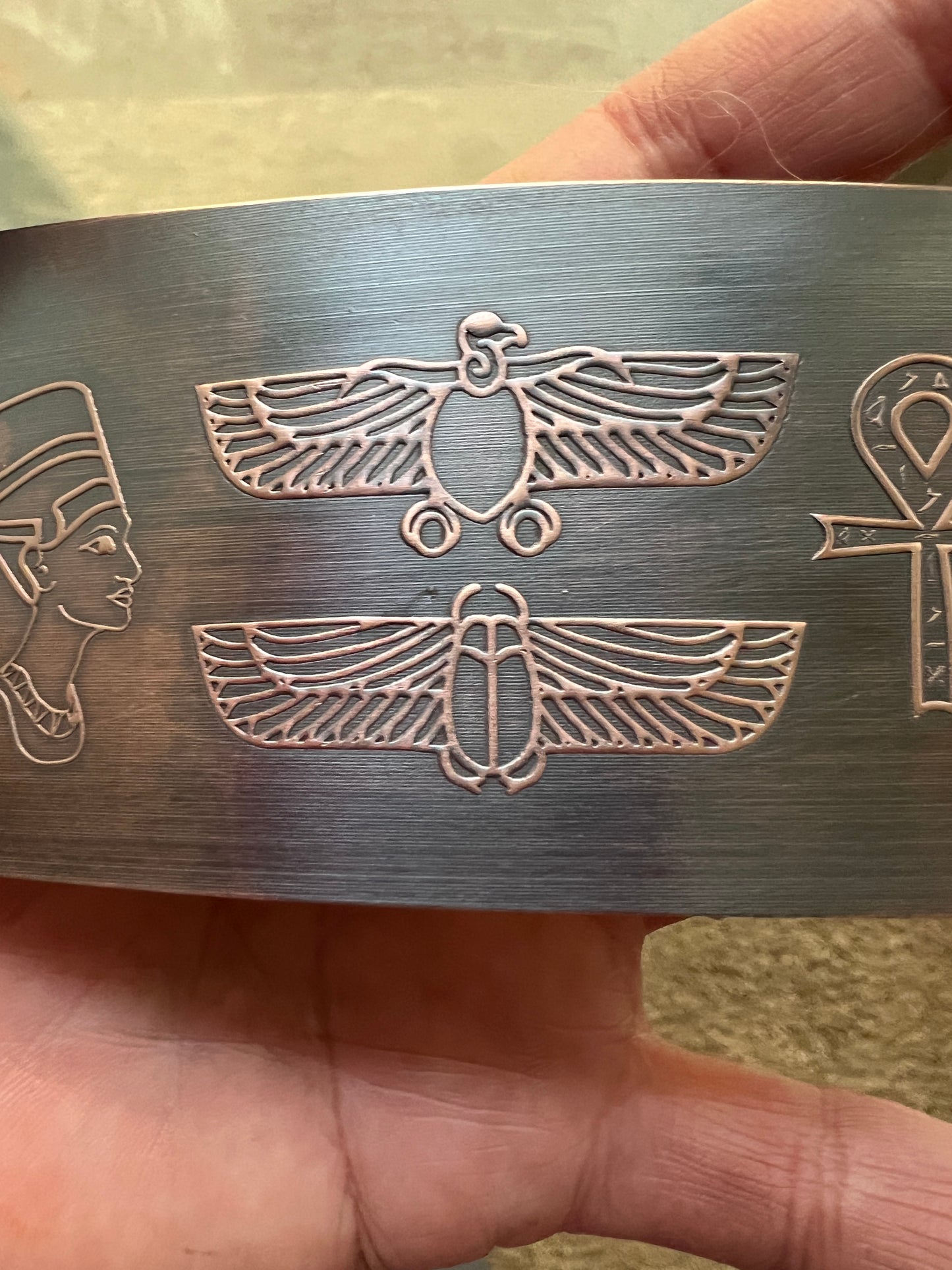 Egyptian plate