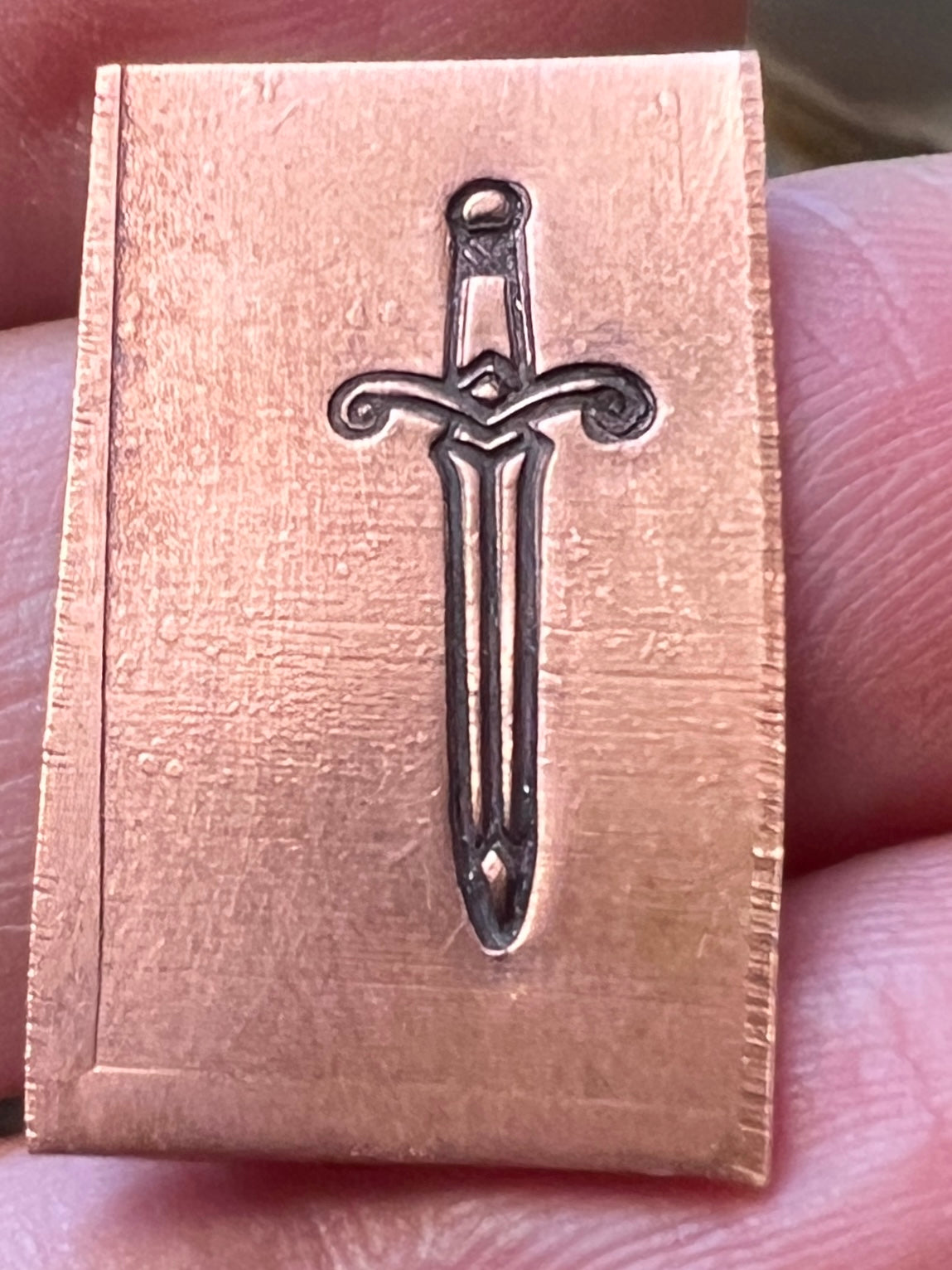 Sword stamp