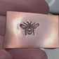 Bee heart stamp