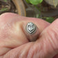 Peacock feather stamp