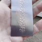 Floral ring band plate