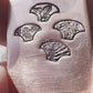 Fan design stamps