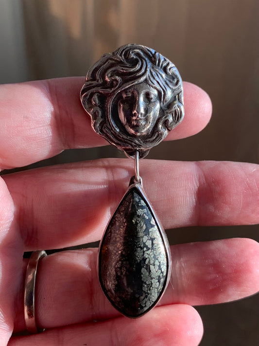 Marcasite Maiden Pendant