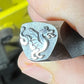 Dragon with winding tail