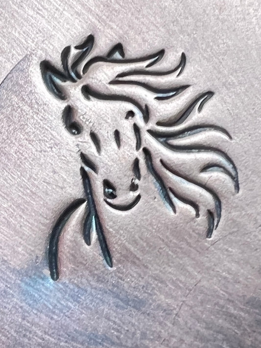 Horse in the Wind stamp