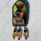 Isis enamel pendant