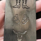 Cowboy theme plate