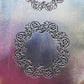 Ring of flowers plate