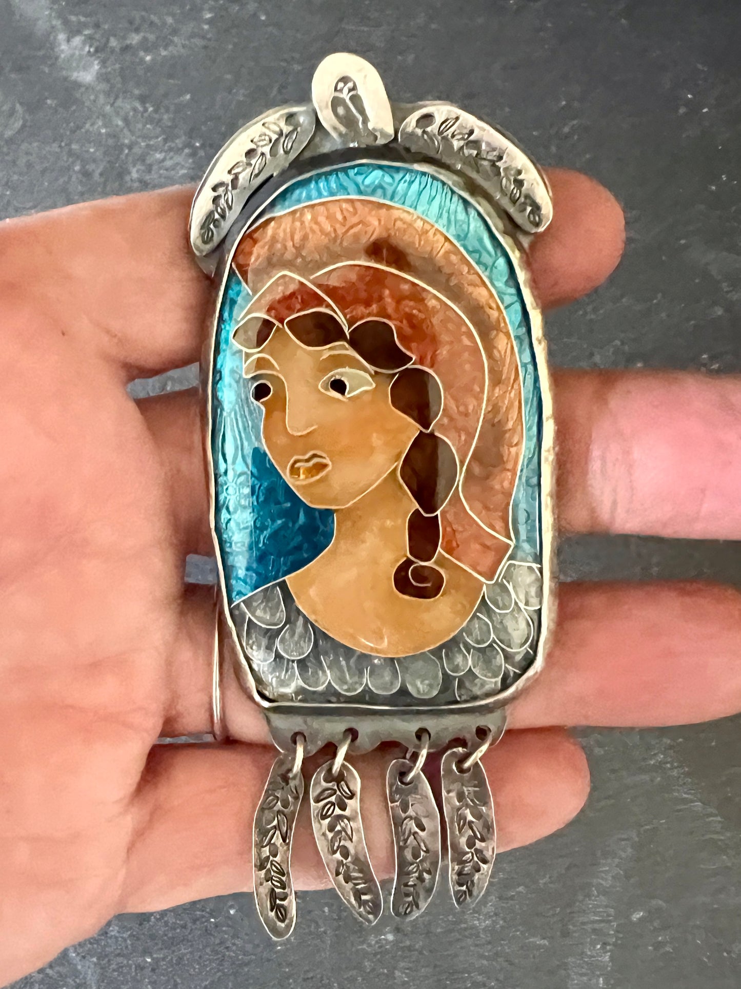 Athena pendant