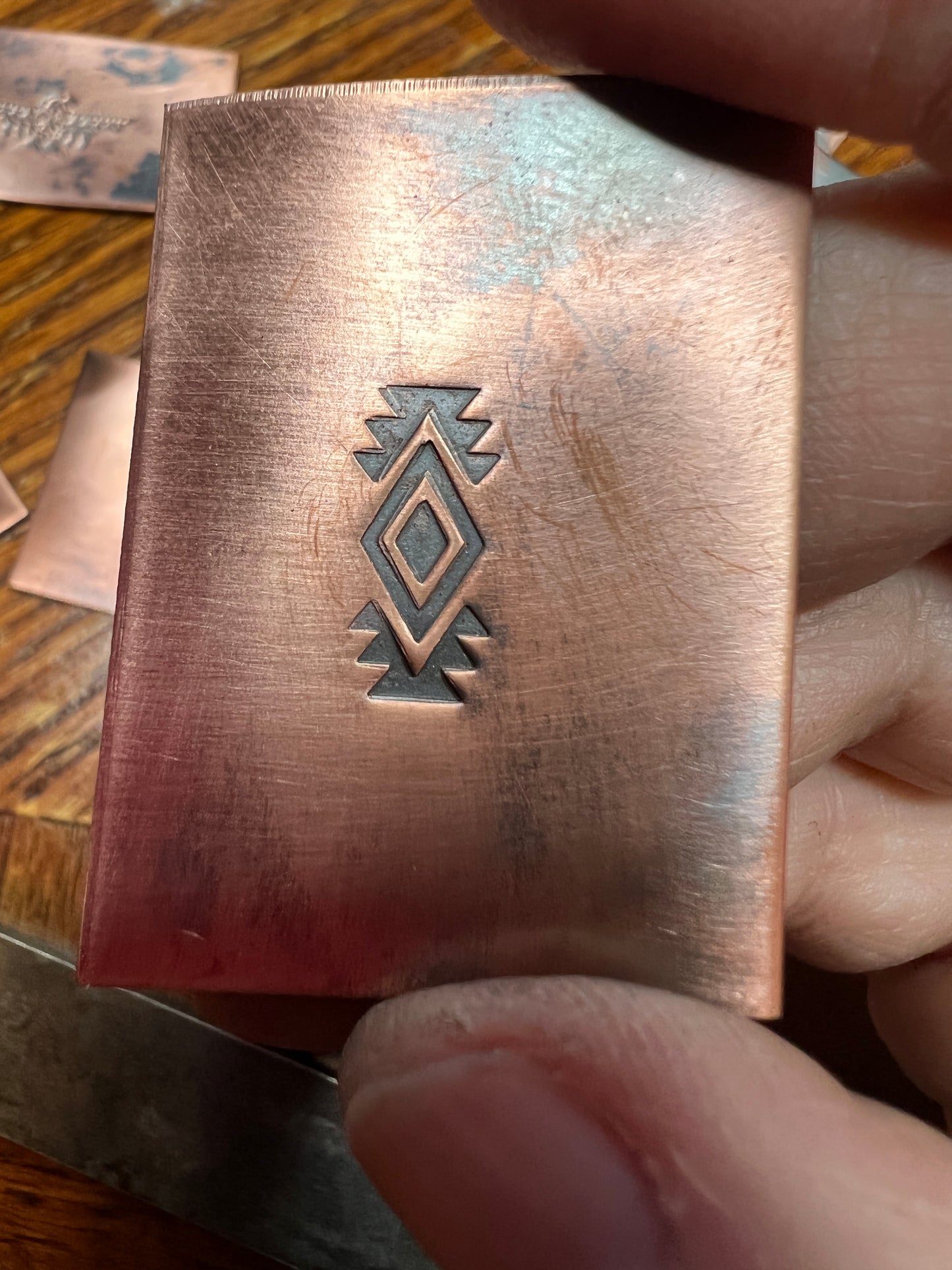 Southwest diamond stamp